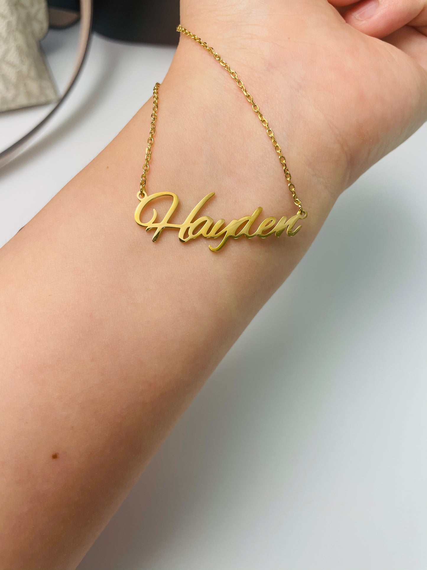 AlwaysNecklace Personalized Name Necklace - Necklace with Name Pendant Custom For Women